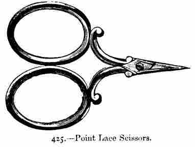 Point Lace Scissors.