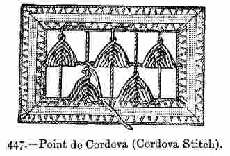 Point de Cordova (Cordova Stitch).