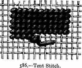 Tent Stitch.