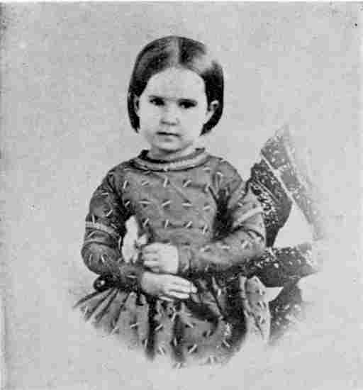 Clara Louise Kellogg. Aged Three From a photograph by Black & Case