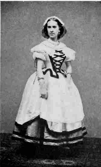 Clara Louise Kellogg as Martha From a photograph by Turner