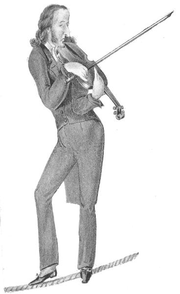 Plate IV.—See Appendix. Caricature of Paganini published 1831.
