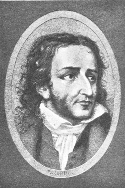 Plate V.—See Appendix. Portrait of Paganini from a contemporary German picture.