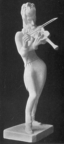 Plate VIII.—See Appendix. Celebrated Statuette (Caricature) of Paganini by Dainton.