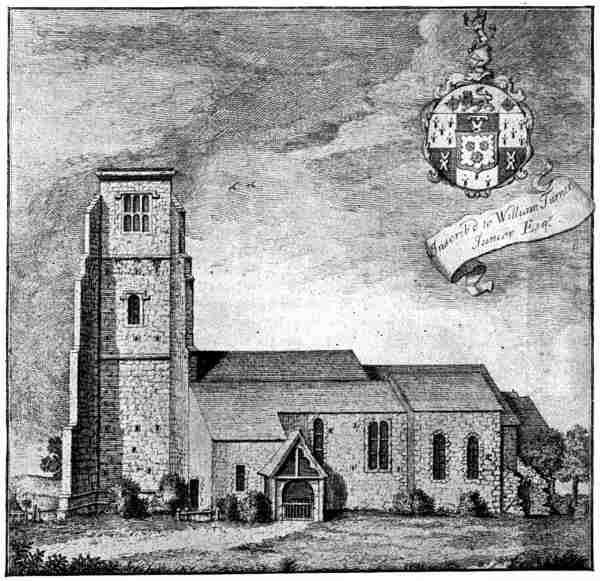 Parish Church at Aldington, Kent