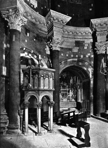 INTERIOR OF THE CATHEDRAL, SPALATO