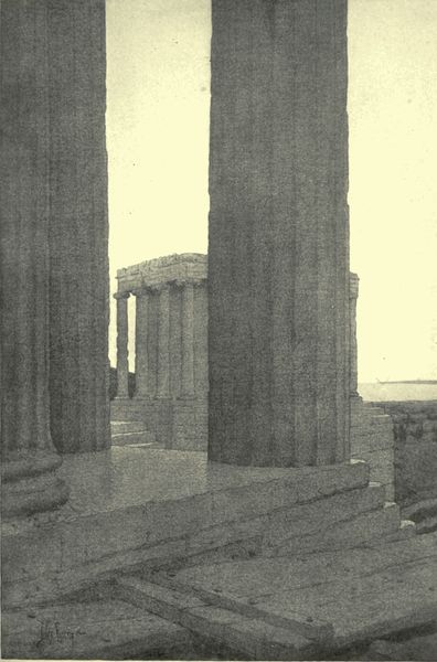 THE TEMPLE OF ATHENE NIKE AT ATHENS