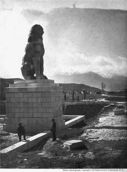 THE LION OF CHÆRONEA, THE ACROPOLIS AND MOUNT PARNASSUS