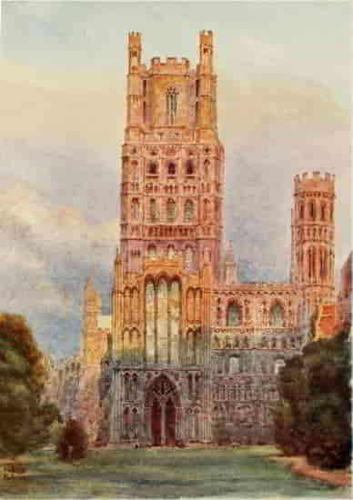 ELY FROM THE WEST FRONT