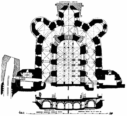 PLAN OF THE CRYPT.