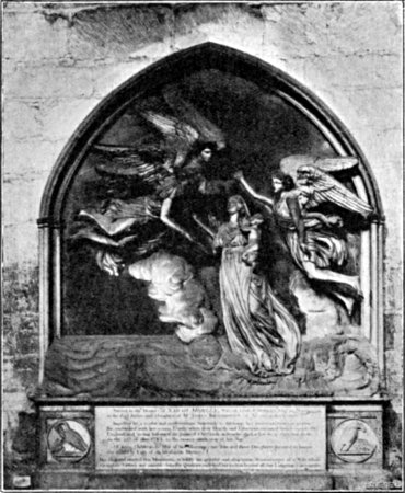 MONUMENT TO MRS. MORLEY.