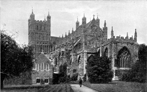 THE CATHEDRAL - FROM THE SOUTH-EAST. The Photochrom. Co. Photo.
