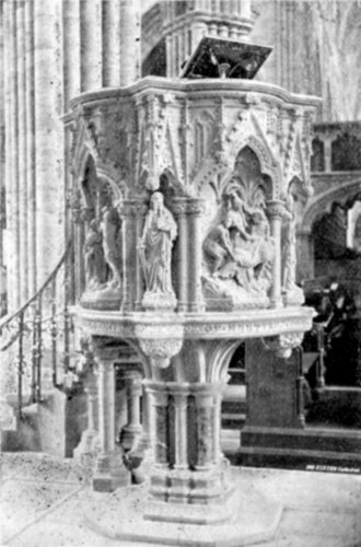THE 'PATTESON' PULPIT. The Photochrom Co. Photo.