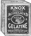 Knox Acidulated Gelatine box