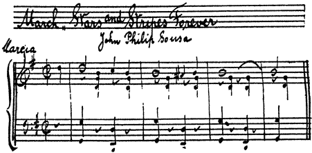 March, Stars and Stripes Forever, John Philip Sousa