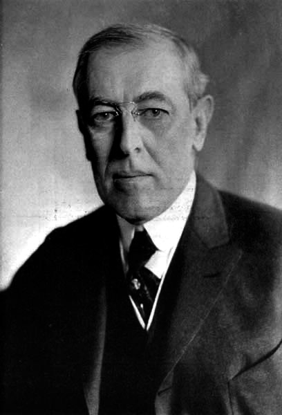 President Wilson as he looked during the Peace Conference in Paris
