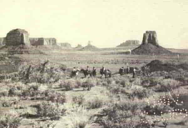 ROOSEVELT PARTY IN MONUMENT VALLEY