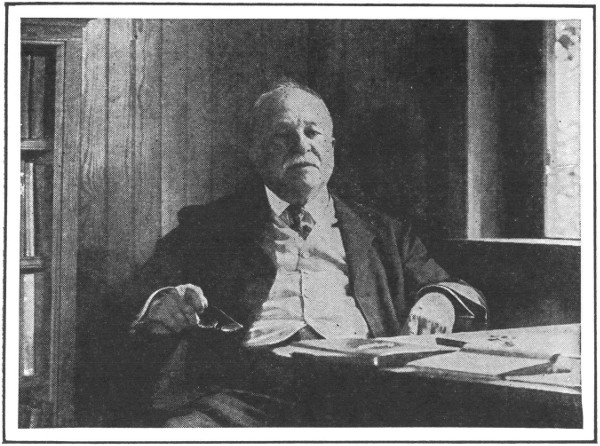 W. D. HOWELLS IN HIS LIBRARY