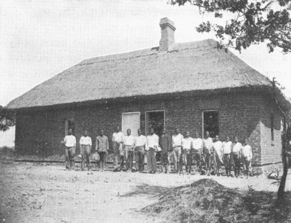 Boys' Brick House at Matopo Mission.