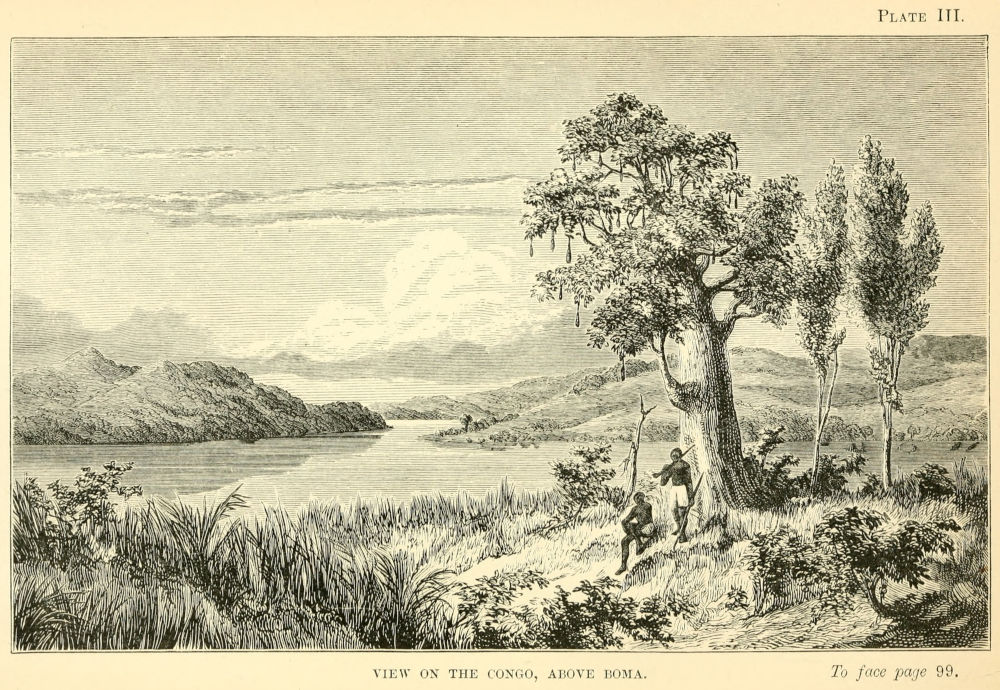 Plate III -VIEW ON THE CONGO, ABOVE BOMA.