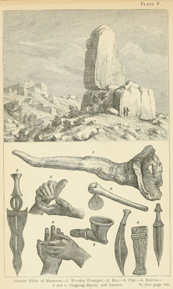 Plate V-Granite Pillar of Musserra
