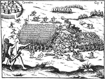 Kampf mit den Kerandís bei Buenos Aires (1536)