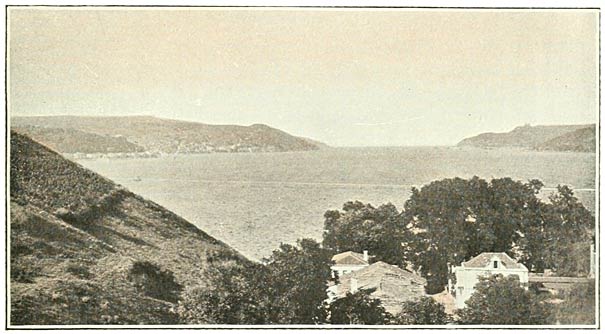 Fig. 1. Entrance to the Black Sea from the Bosphorus.