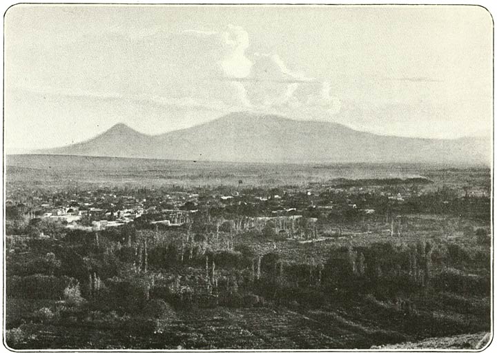 Fig. 42. Erivan and Ararat from the North.