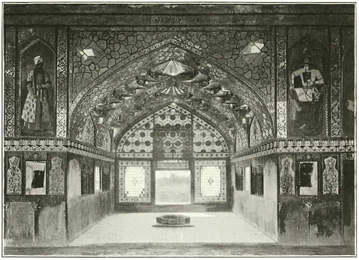 Fig. 46. Erivan: Interior of the Kiosque of the Sirdars.