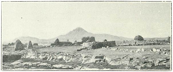 Fig. 61. Village of Talin, with Mount Bugutu.