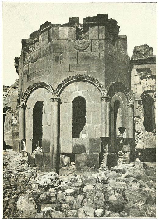 Fig. 62. Talin: Mouldings on South Side of Ruinous Church.