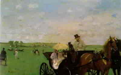 Degas - Carriages at the Races