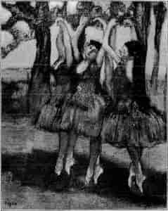 Degas - The Greek Dance - Pastel