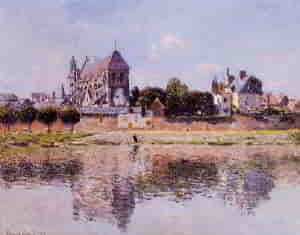 Claude Monet - Church at Vernon