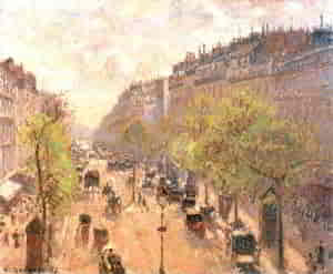 Pissarro - Boulevard Montmartre