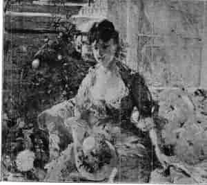 Berthe Morisot - Young Woman Seated