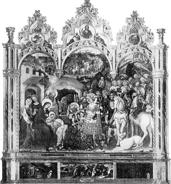 Adoration of the Magi. Fabriano.