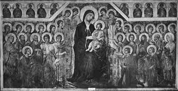 THE MADONNA ENTHRONED