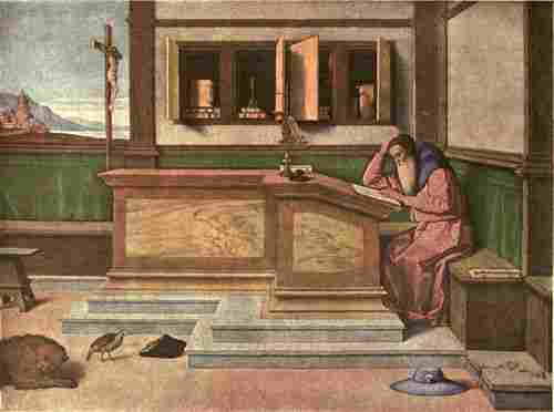 S. Jerome in His Study.