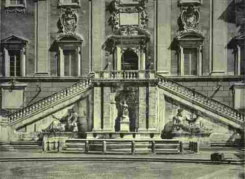 Stairs of the Palace of the Senators.