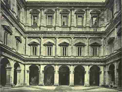 Court of the Palazzo Farnese.