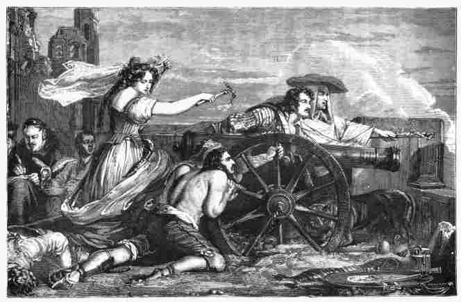 The Maid of Saragossa. By WILKIE. A.D. 1827. In the possession of the Queen.