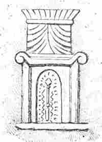 Fig. 79.—Chaldæan tabernacle.