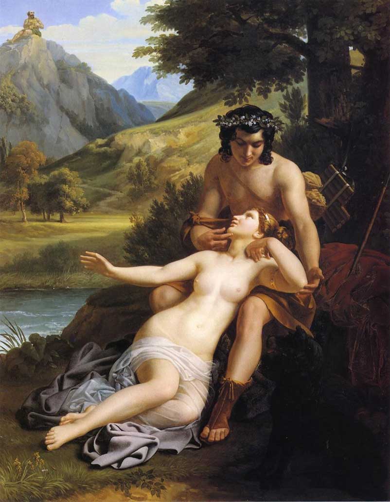 The Loves of Acis and Galatea. Alexandre Charles Guillemot
