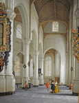 The Interior of the Church of St. Laurens in Rotterdam, Anthonie de Lorme