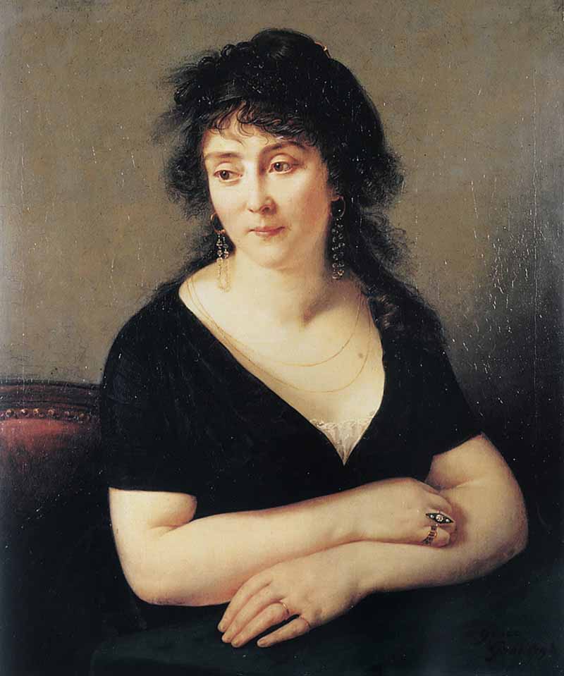 Portrait of Madame Bruyere. Antoine-Jean Gros