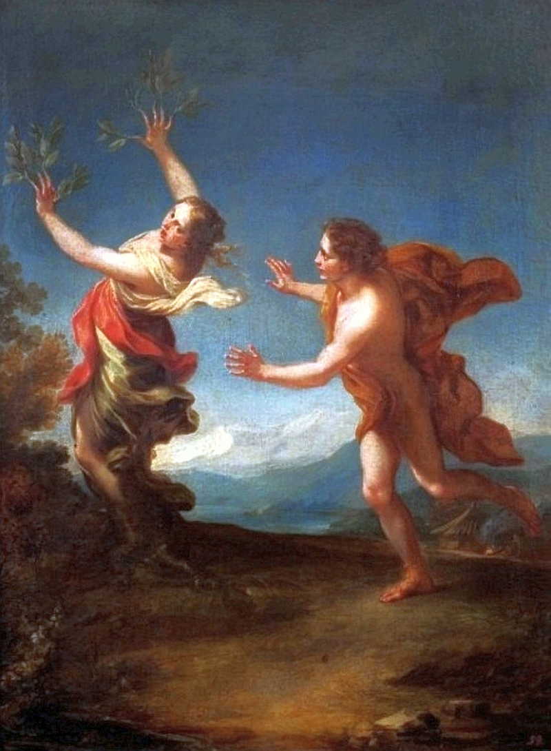 Apollo and Daphne . Benedetto Luti