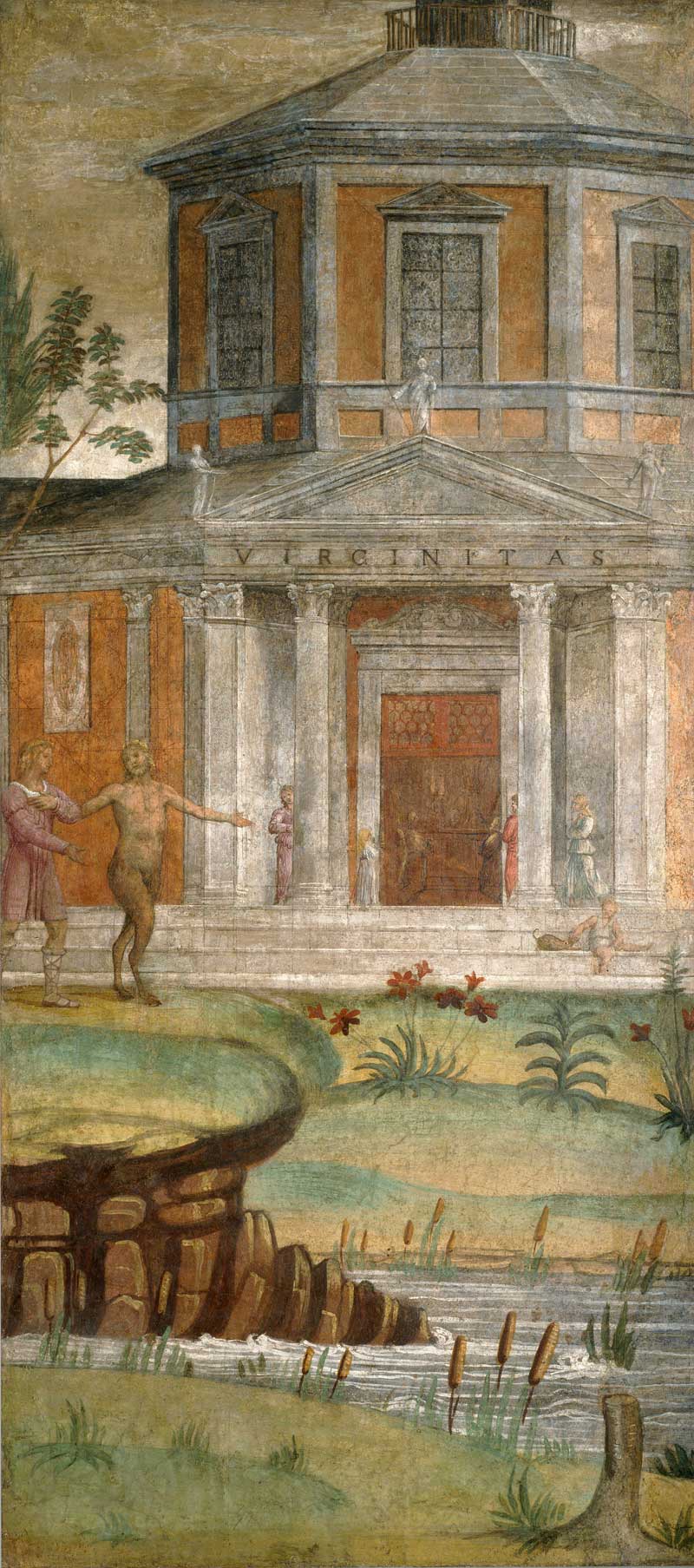 Cephalus and Pan at the Temple of Diana. Bernardino Luini
