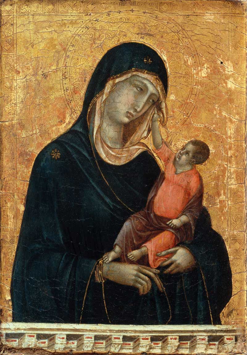 Madonna and Child. Duccio