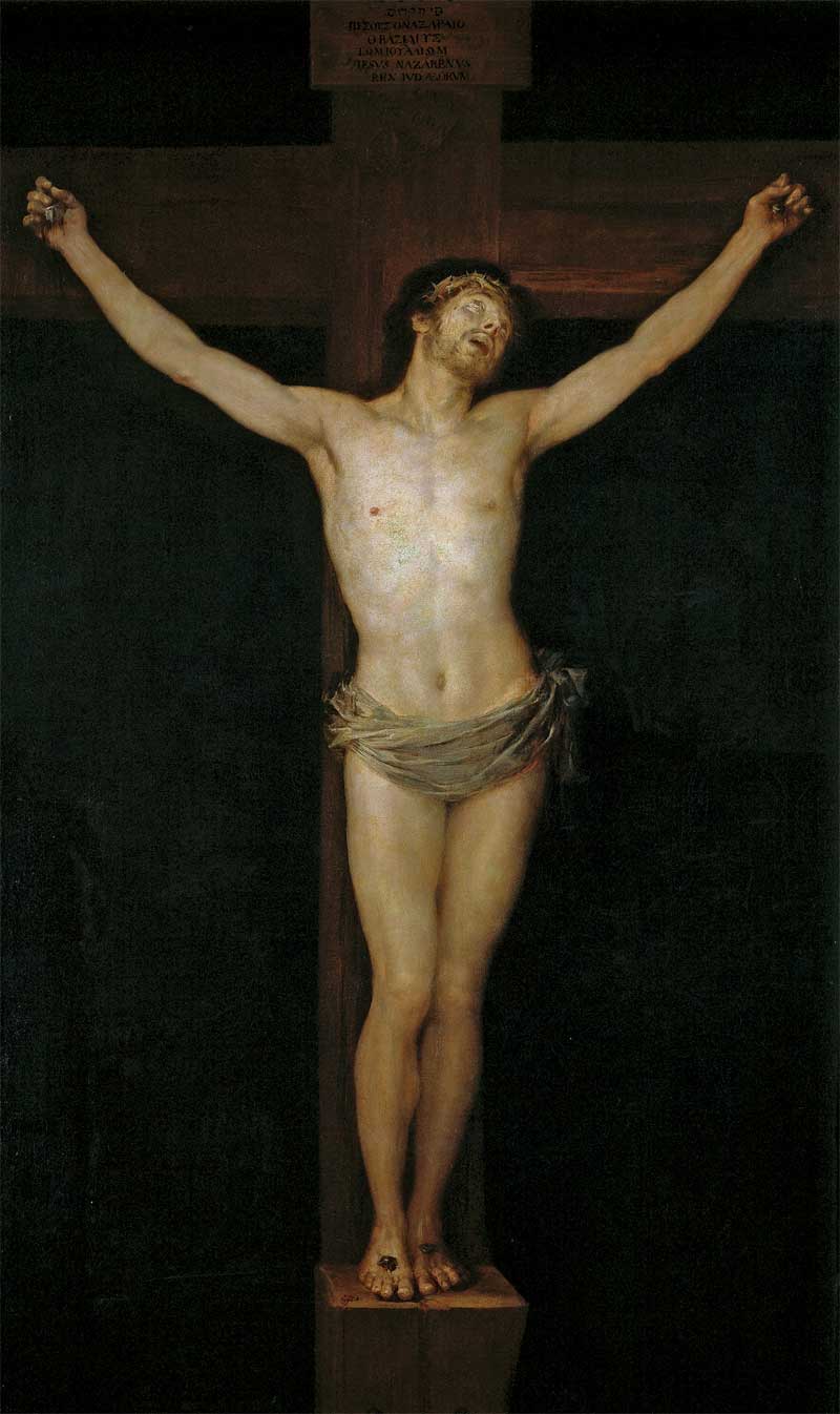 Christ Crucified , Francisco de Goya y Lucientes